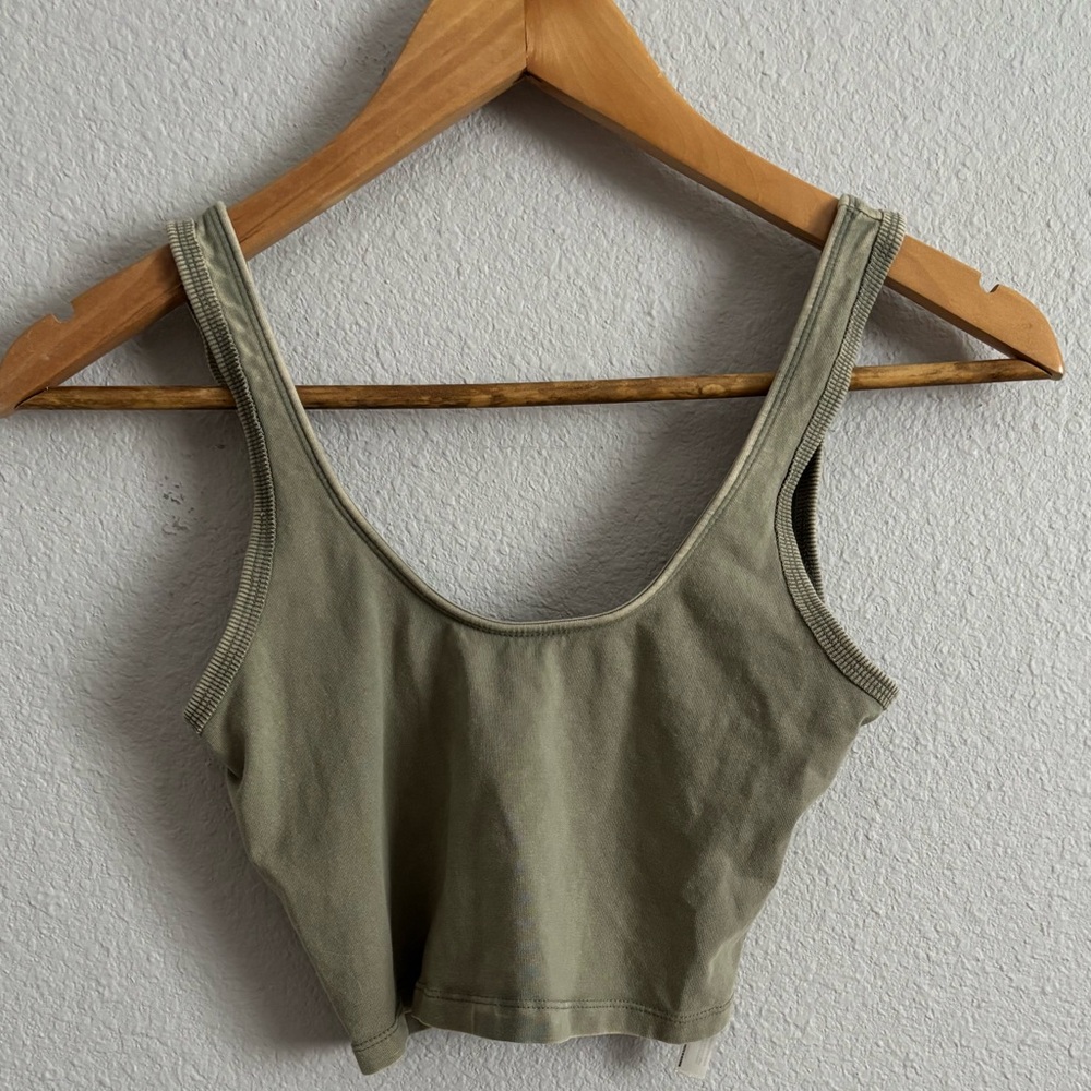Olive Green Women's Tank Top